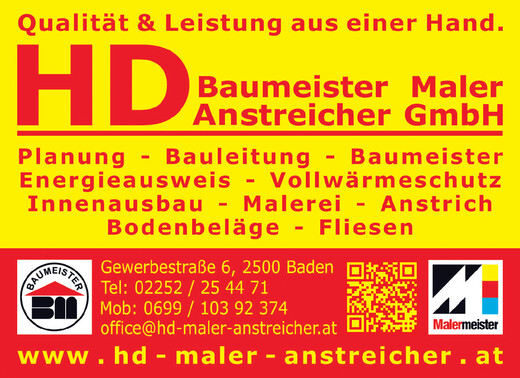 HD Baumeister Maler Anstreicher GmbH