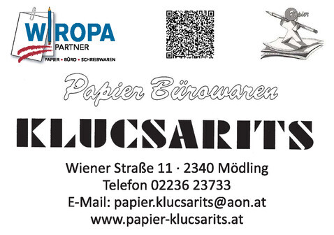 Papier Bürowaren Klucsarits